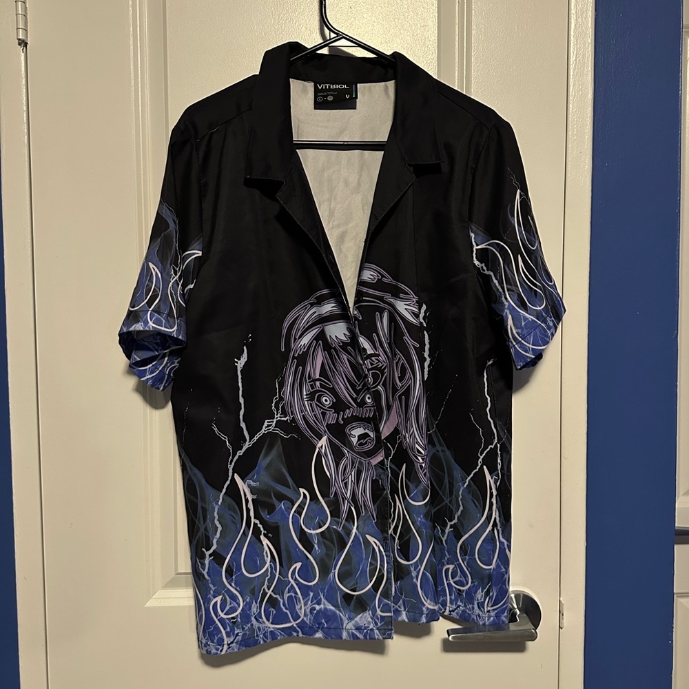 VITRIOL button up tee
